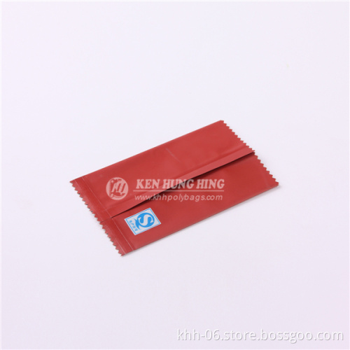 bespoke printed plastic packaging bag for tea